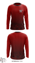 Brazoria County Wrestling 63936891 Long Sleeve Rash Guard Shirt - 1