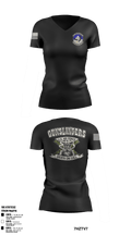 13th Air Support Operations Squadron 89640163 Women's Short Sleeve V-neck Shirt - 1