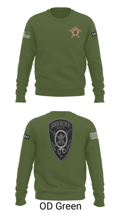 Henry County S.E.R.T. 87395571 Crew Neck Sweatshirt - 10