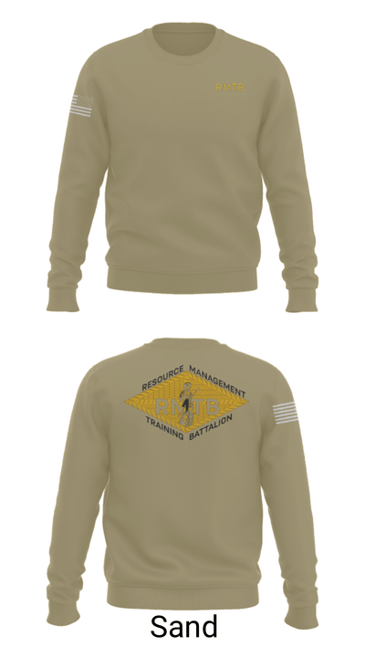 Resource Management Training Battalion 37478088 Crew Neck Sweatshirt - 12