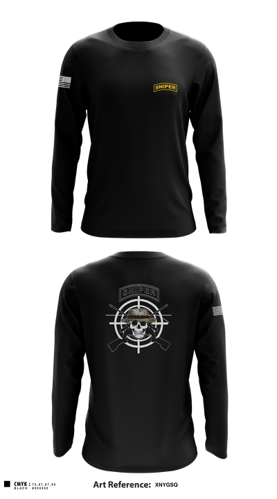 FCSD SNIPER 46569971 Long Sleeve Performance Shirt - 1