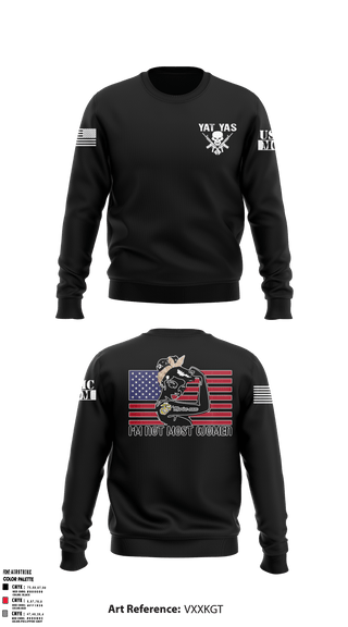 Crew Neck Sweatshirt, , Marines, Teamtime, Team time, sublimation, custom sports apparel, team uniforms, spirit wear, spiritwear, sports uniforms, custom shirts, team store, custom team store, fundraiser sports, apparel fundraiser