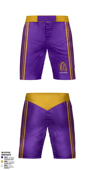 Fight Shorts, Valley Indians, Men's Basketball, Teamtime, Team time, sublimation, custom sports apparel, team uniforms, spirit wear, spiritwear, sports uniforms, custom shirts, team store, custom team store, fundraiser sports, apparel fundraiser