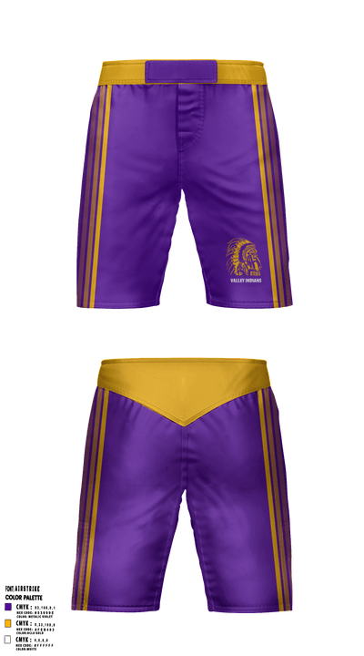 Valley Indians 35414879 Fight Shorts - 38