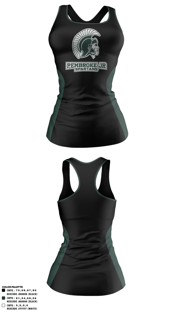 Tank Top, Pembroke Jr Spartans Cheer, School Spirit Store, Teamtime, Team time, sublimation, custom sports apparel, team uniforms, spirit wear, spiritwear, sports uniforms, custom shirts, team store, custom team store, fundraiser sports, apparel fundraiser