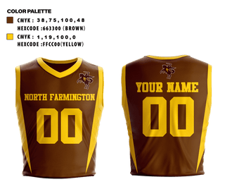 Basketball Uniform, North Farmington High School Basketball, Men's Basketball, Teamtime, Team time, sublimation, custom sports apparel, team uniforms, spirit wear, spiritwear, sports uniforms, custom shirts, team store, custom team store, fundraiser sports, apparel fundraiser