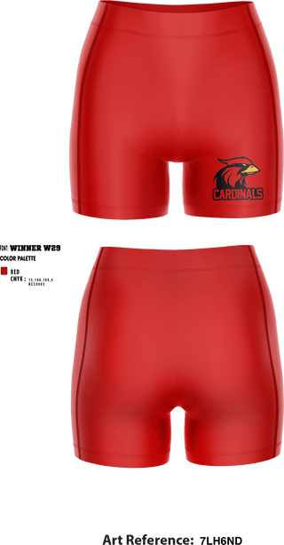 Women's Compression Shorts, Corona High School Volleyball, Women's Volleyball, Teamtime, Team time, sublimation, custom sports apparel, team uniforms, spirit wear, spiritwear, sports uniforms, custom shirts, team store, custom team store, fundraiser sports, apparel fundraiser