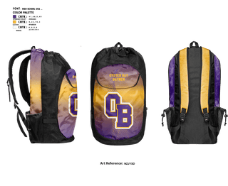 Gear Bag, Oyster Bay Baymen, Wrestling, Teamtime, Team time, sublimation, custom sports apparel, team uniforms, spirit wear, spiritwear, sports uniforms, custom shirts, team store, custom team store, fundraiser sports, apparel fundraiser