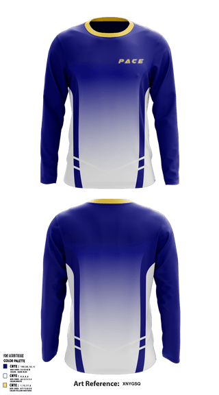 Long Sleeve Performance Shirt, PACE, Men's Volleyball, Teamtime, Team time, sublimation, custom sports apparel, team uniforms, spirit wear, spiritwear, sports uniforms, custom shirts, team store, custom team store, fundraiser sports, apparel fundraiser