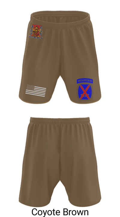 2nd battalion 14th infantry regiment 17334538 Athletic Shorts With Pockets - 26