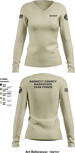 Women's Long Sleeve Vneck Shirt, , Police, Teamtime, Team time, sublimation, custom sports apparel, team uniforms, spirit wear, spiritwear, sports uniforms, custom shirts, team store, custom team store, fundraiser sports, apparel fundraiser