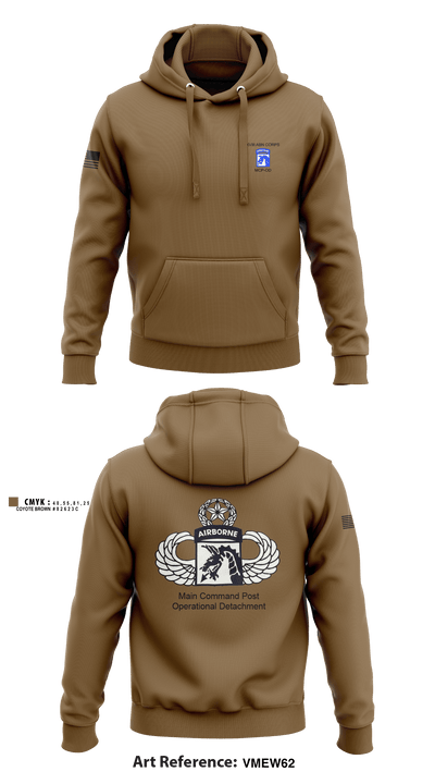 MCPOD-XVIII ABN CORPS 34488688 Hoodie - 7