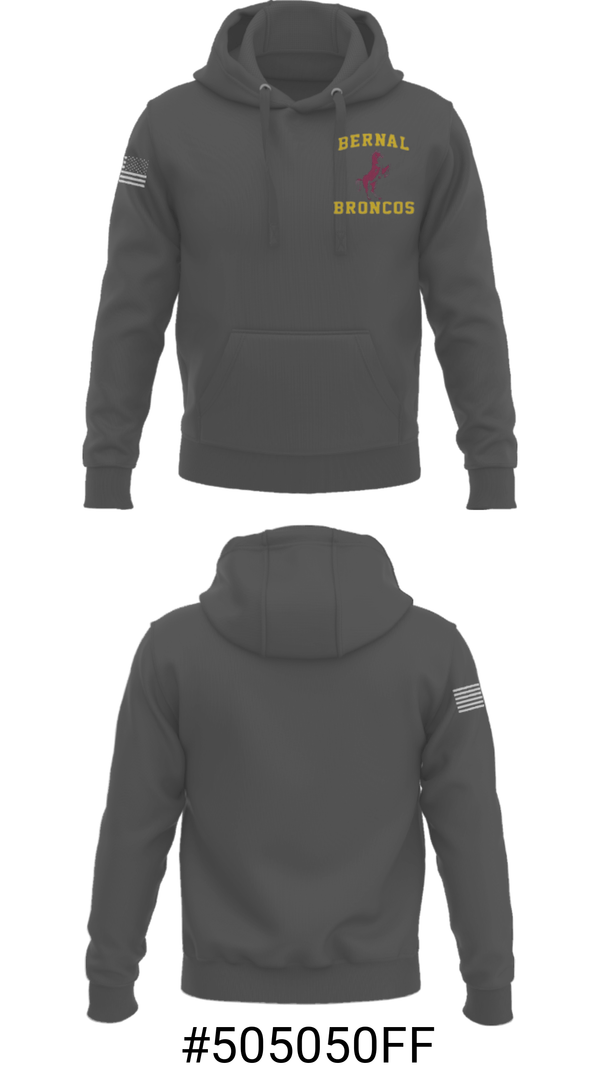 Hoodie, Bernal Intermediate School, Spirit Store, Teamtime, Team time, sublimation, custom sports apparel, team uniforms, spirit wear, spiritwear, sports uniforms, custom shirts, team store, custom team store, fundraiser sports, apparel fundraiser
