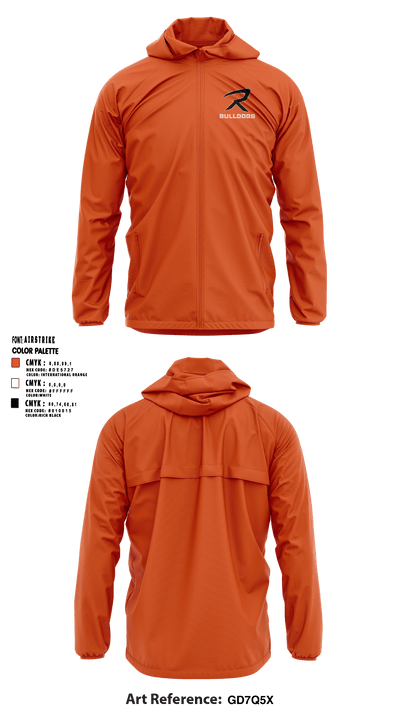 Rudyard Senior High School Basketball 11139770 Windbreaker - 41