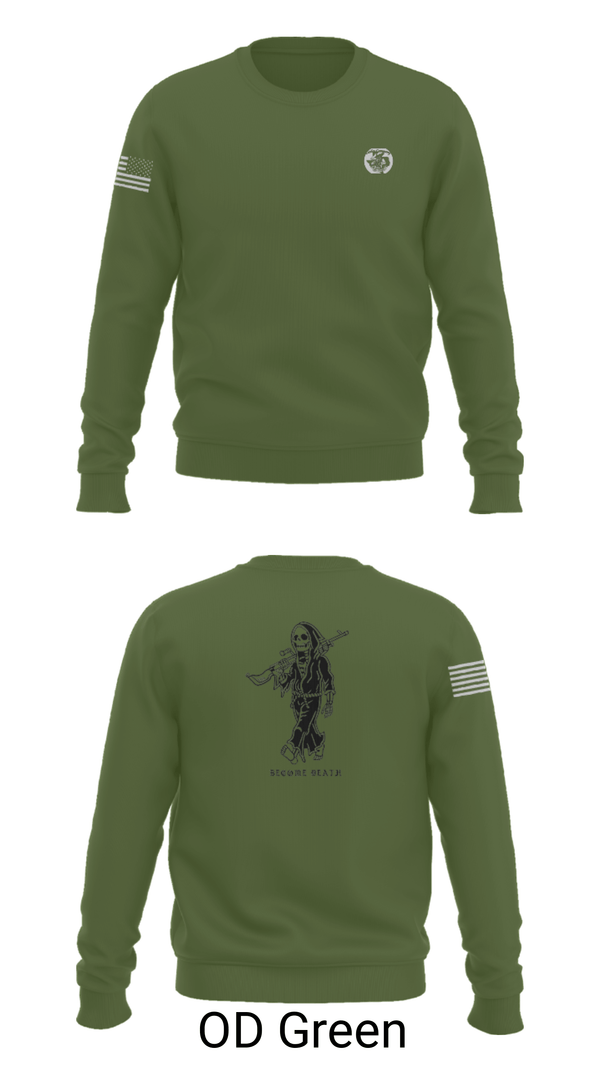 Crew Neck Sweatshirt, , Marines, Teamtime, Team time, sublimation, custom sports apparel, team uniforms, spirit wear, spiritwear, sports uniforms, custom shirts, team store, custom team store, fundraiser sports, apparel fundraiser