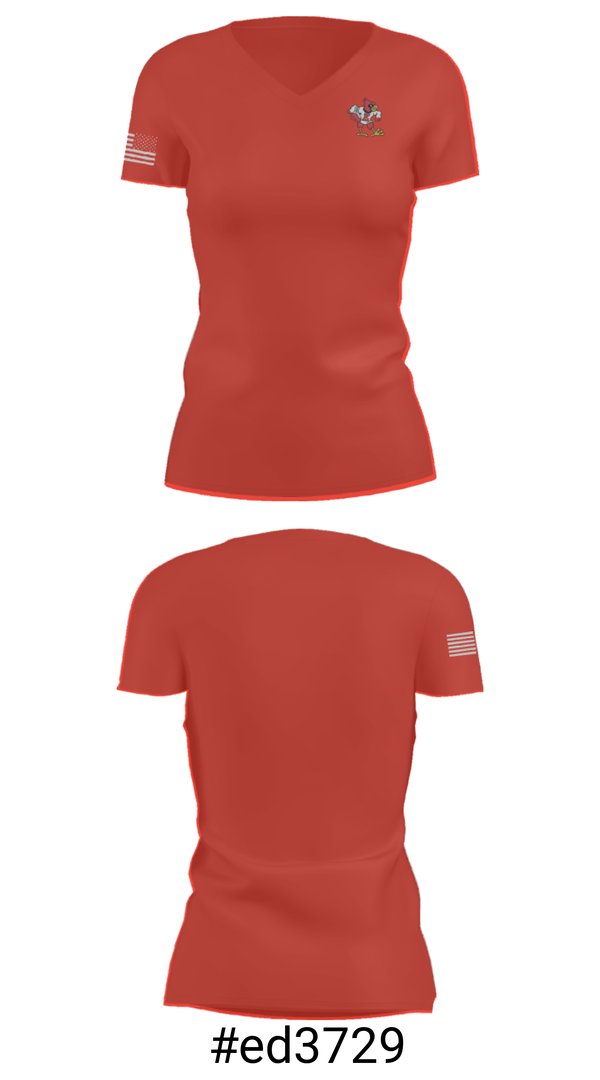 Women's Short Sleeve Vneck Shirt, East Surry High School Basketball, Men's Basketball, Teamtime, Team time, sublimation, custom sports apparel, team uniforms, spirit wear, spiritwear, sports uniforms, custom shirts, team store, custom team store, fundraiser sports, apparel fundraiser