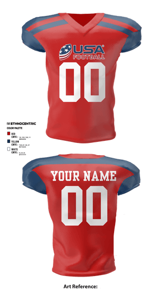 Football Jersey, Copperas Chiefs, Football, Teamtime, Team time, sublimation, custom sports apparel, team uniforms, spirit wear, spiritwear, sports uniforms, custom shirts, team store, custom team store, fundraiser sports, apparel fundraiser
