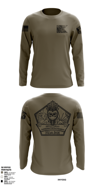 28th Public Affairs Detachment 51689522 Long Sleeve Performance Shirt - 61