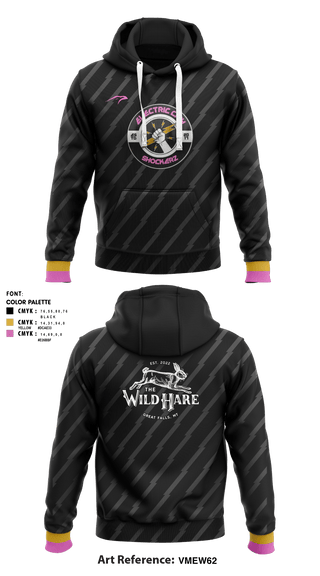 Hoodie, Electric city shockerz, Rugby, Teamtime, Team time, sublimation, custom sports apparel, team uniforms, spirit wear, spiritwear, sports uniforms, custom shirts, team store, custom team store, fundraiser sports, apparel fundraiser