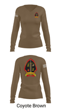 2nd battalion 2nd marines 57428370 Women's Long Sleeve V-neck Shirt - 38