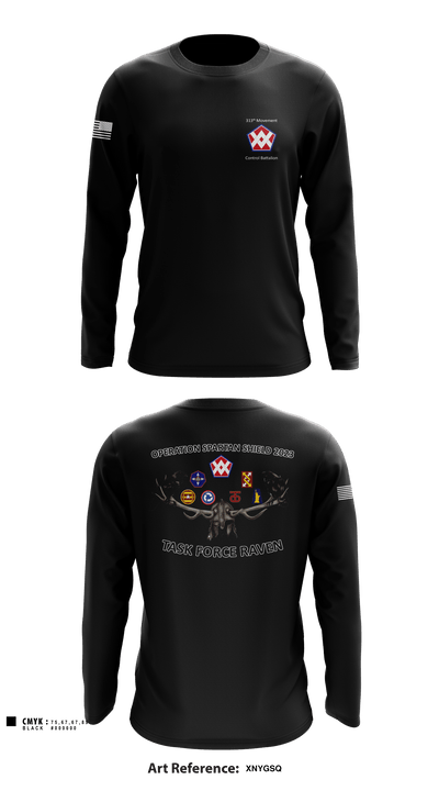 327th MCT 96493981 Long Sleeve Performance Shirt - 8