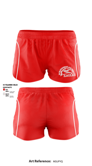 Women's Shorts, Morningside Academy, Spirit Store, Teamtime, Team time, sublimation, custom sports apparel, team uniforms, spirit wear, spiritwear, sports uniforms, custom shirts, team store, custom team store, fundraiser sports, apparel fundraiser