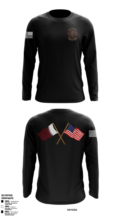 379 ELRS ONE-EYED JACKS 92040068 Long Sleeve Performance Shirt - 1