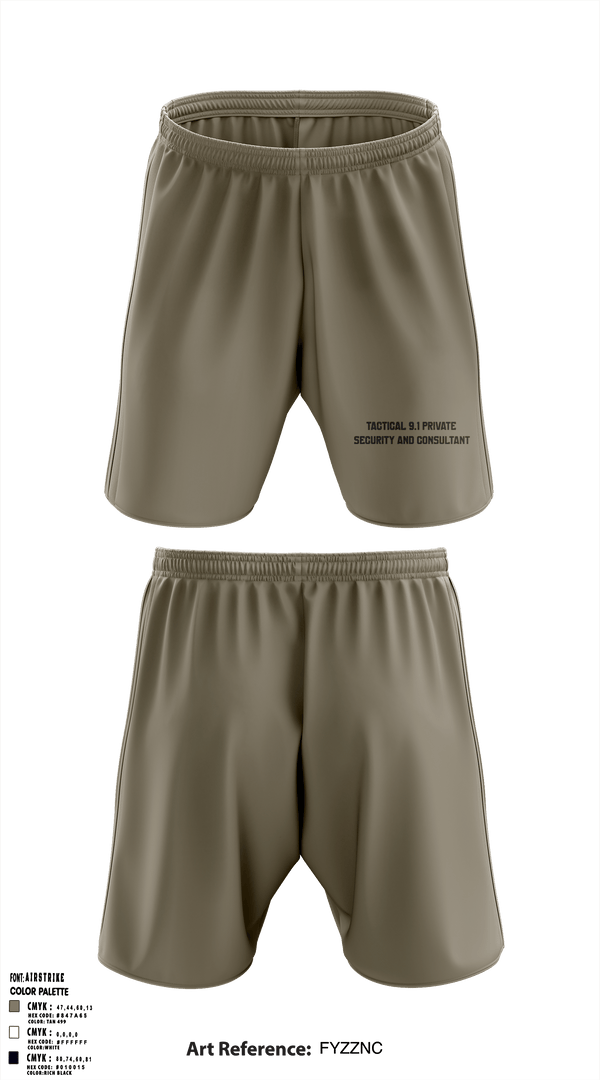 Athletic Shorts With Pockets, Tactical 9.1 Private Security and Security consultant, Police, Teamtime, Team time, sublimation, custom sports apparel, team uniforms, spirit wear, spiritwear, sports uniforms, custom shirts, team store, custom team store, fundraiser sports, apparel fundraiser