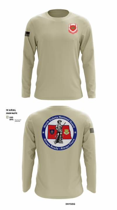 164th EN BN 3856732 Long Sleeve Performance Shirt - 5