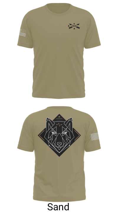 Alpha Company, 5th GSB 40097456 Short Sleeve Performance Shirt - 46