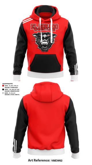 Hoodie, El Dorado High School Wrestling, Wrestling, Teamtime, Team time, sublimation, custom sports apparel, team uniforms, spirit wear, spiritwear, sports uniforms, custom shirts, team store, custom team store, fundraiser sports, apparel fundraiser
