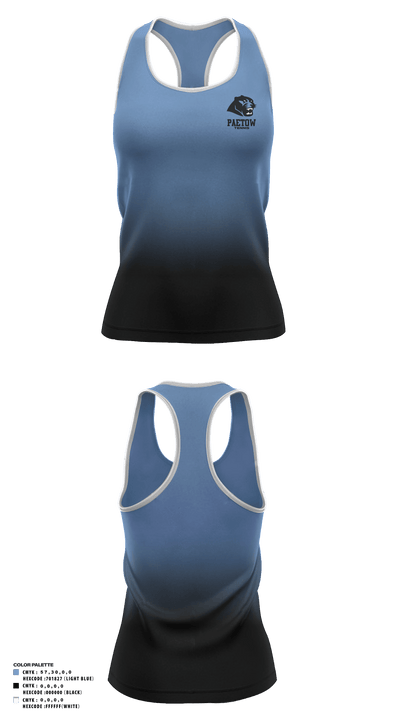 Paetow High School Tennis 24931552 Women's Track Singlet - 1