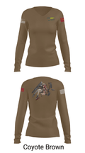 T.B.A 73361652 Women's Long Sleeve V-neck Shirt - 38