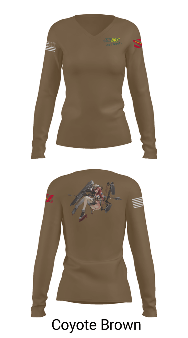 Women's Long Sleeve Vneck Shirt, , Navy, Teamtime, Team time, sublimation, custom sports apparel, team uniforms, spirit wear, spiritwear, sports uniforms, custom shirts, team store, custom team store, fundraiser sports, apparel fundraiser