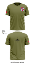 151st Air Refueling Squadron 9193987 Short Sleeve Performance Shirt - 2