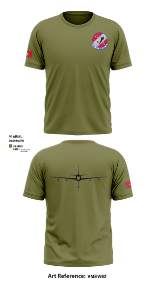 Short Sleeve Performance Shirt, 151st Air Refueling Squadron, Air Force, Teamtime, Team time, sublimation, custom sports apparel, team uniforms, spirit wear, spiritwear, sports uniforms, custom shirts, team store, custom team store, fundraiser sports, apparel fundraiser