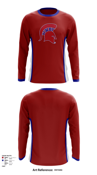 Long Sleeve Performance Shirt, Bixby Youth Football Association, Football, Teamtime, Team time, sublimation, custom sports apparel, team uniforms, spirit wear, spiritwear, sports uniforms, custom shirts, team store, custom team store, fundraiser sports, apparel fundraiser