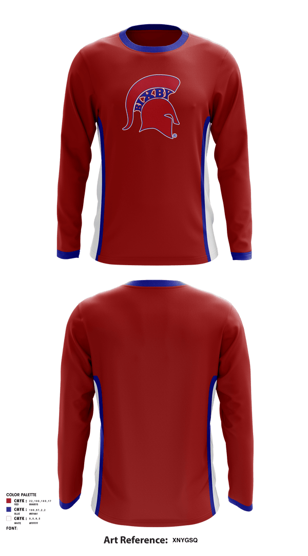 Long Sleeve Performance Shirt, Bixby Youth Football Association, Football, Teamtime, Team time, sublimation, custom sports apparel, team uniforms, spirit wear, spiritwear, sports uniforms, custom shirts, team store, custom team store, fundraiser sports, apparel fundraiser