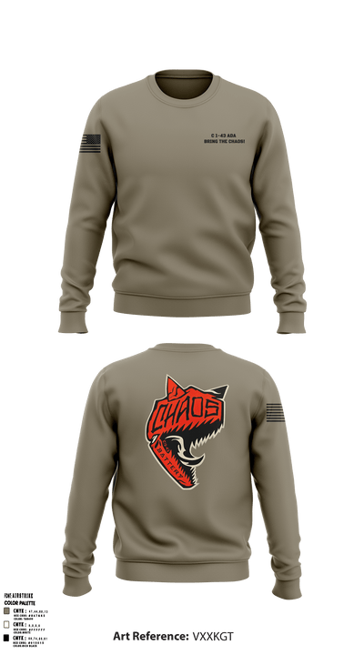 C 1-43 ADA 26758454 Crew Neck Sweatshirt - 4