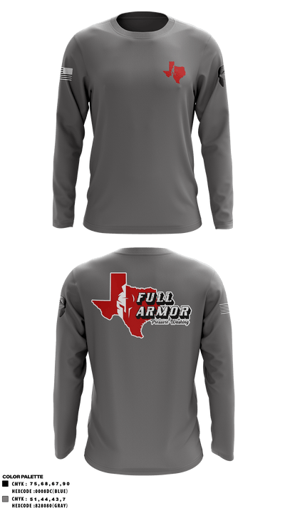 PCSO SRT 52371887 Long Sleeve Performance Shirt - 2