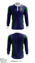Woodgrove High School Cheer 34259448 Quarter Zip Jacket - 1