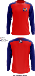 Dixie Youth Baseball 63036253 Long Sleeve Performance Shirt - 1