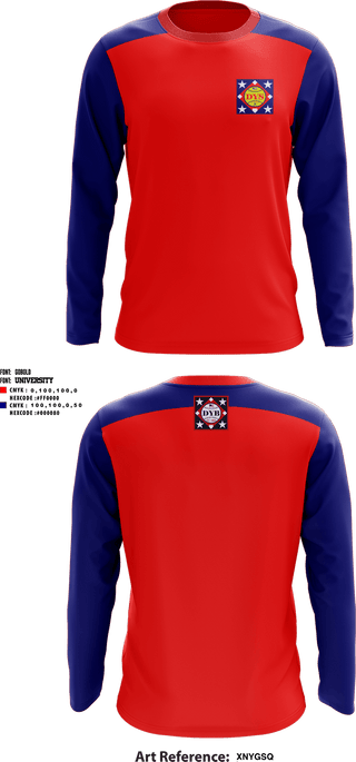 Long Sleeve Performance Shirt, Dixie Youth Baseball, Baseball, Teamtime, Team time, sublimation, custom sports apparel, team uniforms, spirit wear, spiritwear, sports uniforms, custom shirts, team store, custom team store, fundraiser sports, apparel fundraiser
