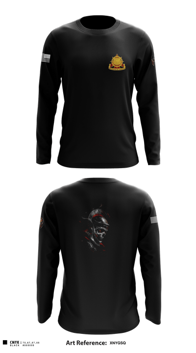 382nd CSSB 66174892 Long Sleeve Performance Shirt - 1