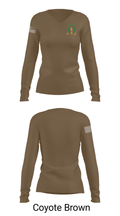 324th MP 35502647 Women's Long Sleeve V-neck Shirt - 37