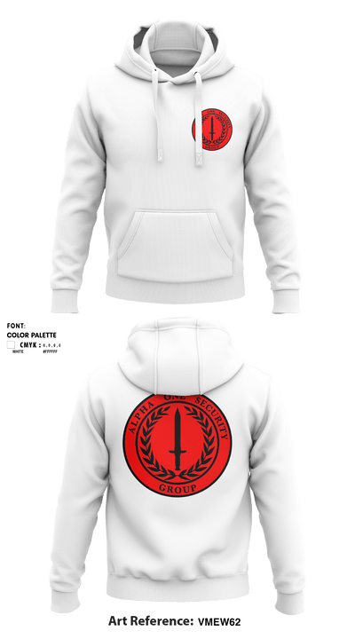 Alpha One Security Group 81233537 Hoodie - 7