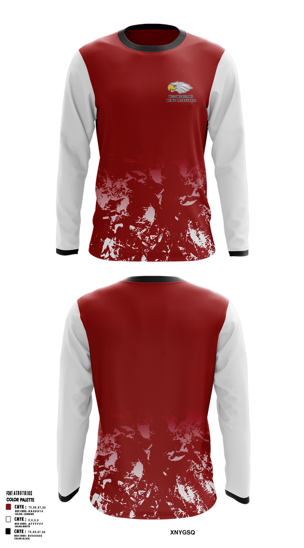 Long Sleeve Performance Shirt, Westmoreland High School, Men's Basketball, Teamtime, Team time, sublimation, custom sports apparel, team uniforms, spirit wear, spiritwear, sports uniforms, custom shirts, team store, custom team store, fundraiser sports, apparel fundraiser