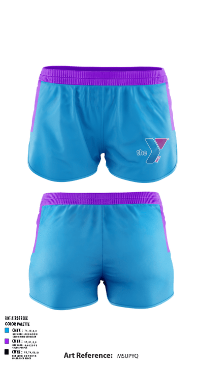 Greenwood Family Ymca 15435325 Women's Shorts - 1