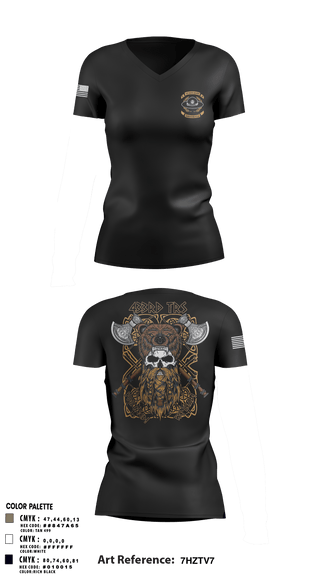 Women's Short Sleeve Vneck Shirt, 433 TRS, Air Force, Teamtime, Team time, sublimation, custom sports apparel, team uniforms, spirit wear, spiritwear, sports uniforms, custom shirts, team store, custom team store, fundraiser sports, apparel fundraiser