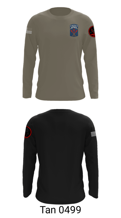 593D ESC HHC 9880984 Long Sleeve Performance Shirt - 15